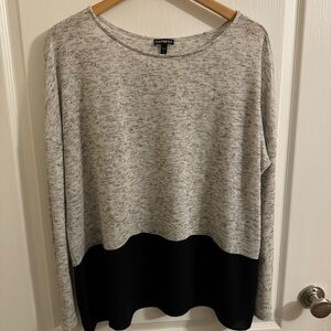 Express Boat Neck/dress top, size L